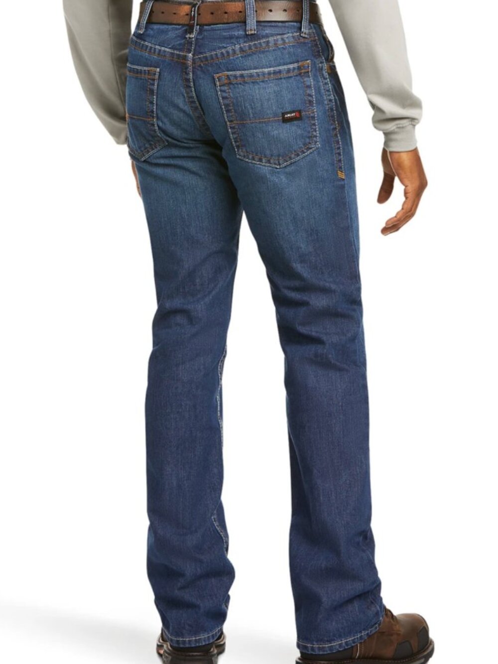 ARIAT Men's FR M4 Relaxed  Relaxed Fit Boot Cut Work Jeans size 34x30
